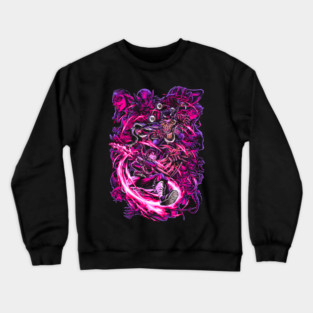 Demon Slayer - Tanjiro vs Upper Moon 4 Crewneck Sweatshirt