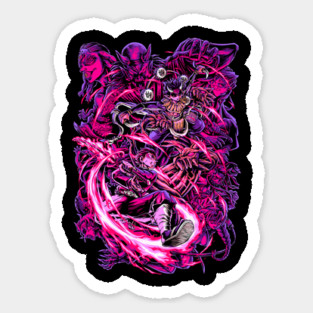 Demon Slayer - Tanjiro vs Upper Moon 4 Magnet