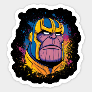 thanos Sticker