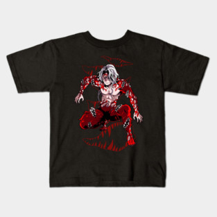 Demon Slayer Muzan Kibutsuji Form Rise Kids T-Shirt