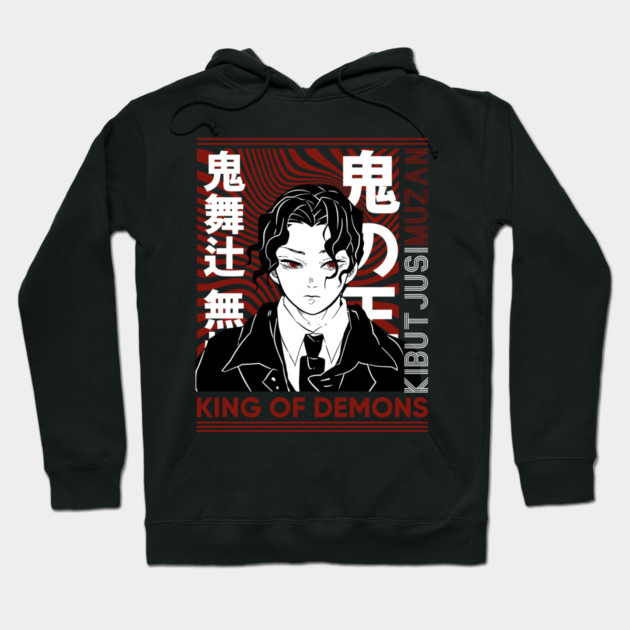 Muzan King of Demons - Demon Slayer Hoodie by Otaku Vibes