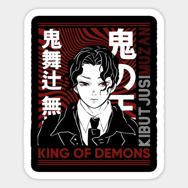Muzan King of Demons - Demon Slayer Magnet by Otaku Vibes