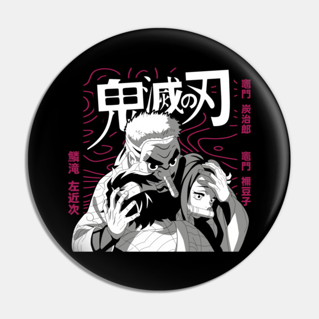 Demon Slayer Sakonji Pin by Otaku Vibes