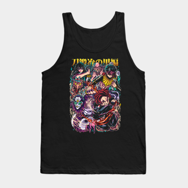 Demon Slayer Swordsmith Arc Clash Tank Top by Otaku Vibes