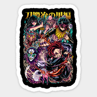 Demon Slayer Swordsmith Arc Clash Sticker