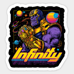 thanos Sticker