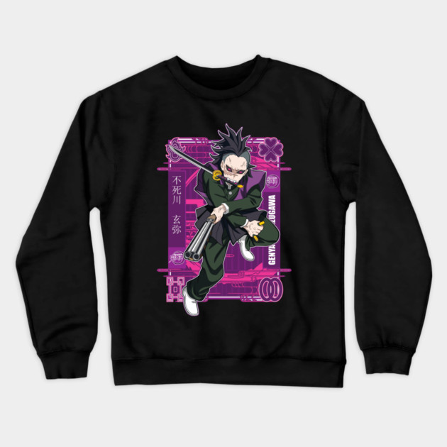 Genya Shinazugawa | Kimetsu no Yaiba Crewneck Sweatshirt by Otaku Vibes