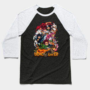 Demon Slayer - Swordsmith Arc Art Baseball T-Shirt