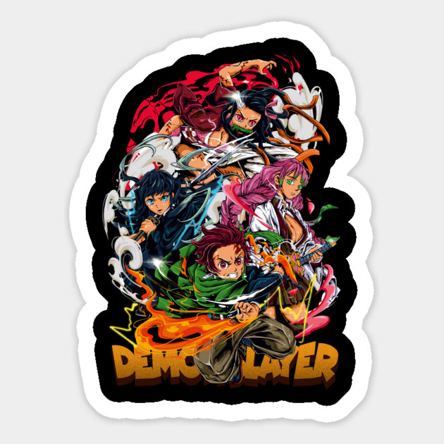 Demon Slayer - Swordsmith Arc Art Magnet by Otaku Vibes