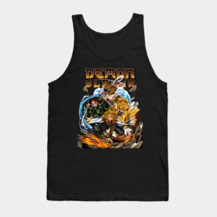 Mugen Train Arc - Kimetsu no Yaiba Art Tank Top