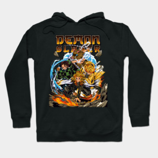 Mugen Train Arc - Kimetsu no Yaiba Art Hoodie