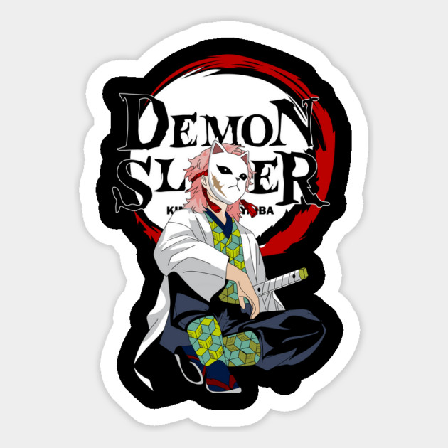 Demon Slayer Sabito Fox Mask Magnet by Otaku Vibes