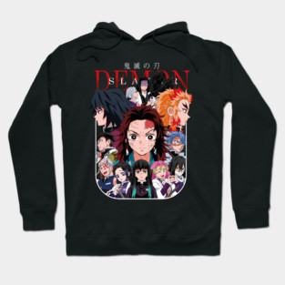Tanjiro and the Hashira - Demon Slayer Hoodie