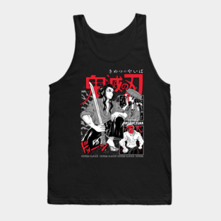 Demon Slayer - Hotaru Manga Style Tank Top