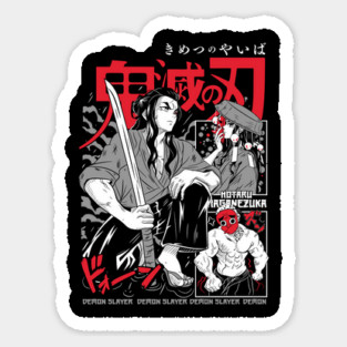 Demon Slayer - Hotaru Manga Style Sticker