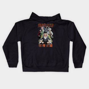 Demon Slayer - Hashira Gather Art Kids Hoodie
