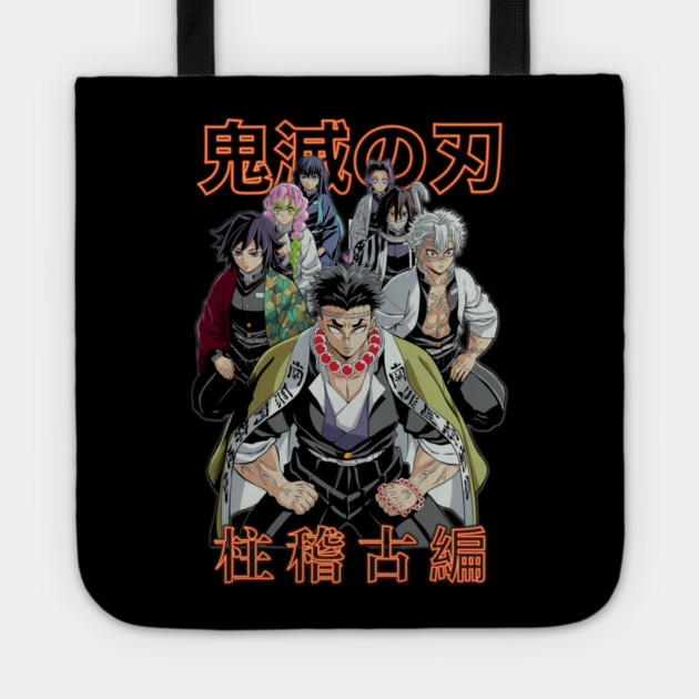 Demon Slayer - Hashira Gather Art Tote by Otaku Vibes