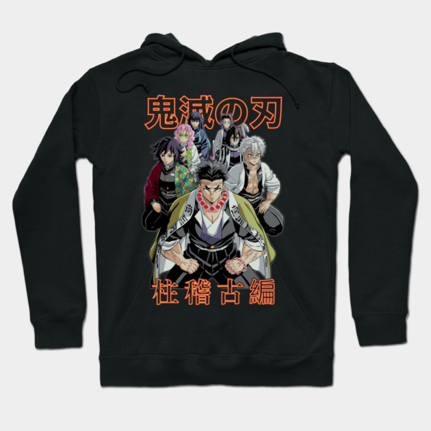 Demon Slayer - Hashira Gather Art Hoodie by Otaku Vibes