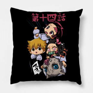 Demon Slayer - Chibi Squad Pillow