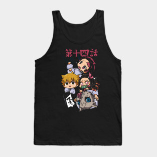 Demon Slayer - Chibi Squad Tank Top