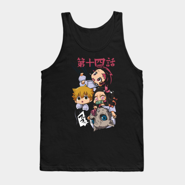 Demon Slayer - Chibi Squad Tank Top by Otaku Vibes