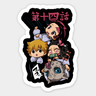 Demon Slayer - Chibi Squad Sticker