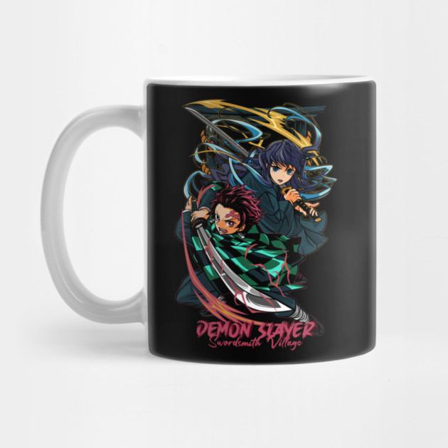 Tanjiro and Tokito Swordsmith Village - Demon Slayer by Otaku Vibes