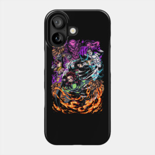 Demon Slayer Swordsmith Arc Art Phone Case