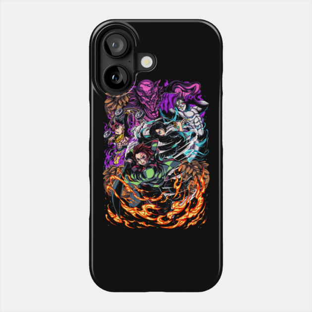 Demon Slayer Swordsmith Arc Art Phone Case by Otaku Vibes