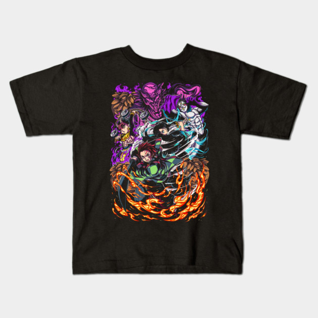 Demon Slayer Swordsmith Arc Art Kids T-Shirt by Otaku Vibes