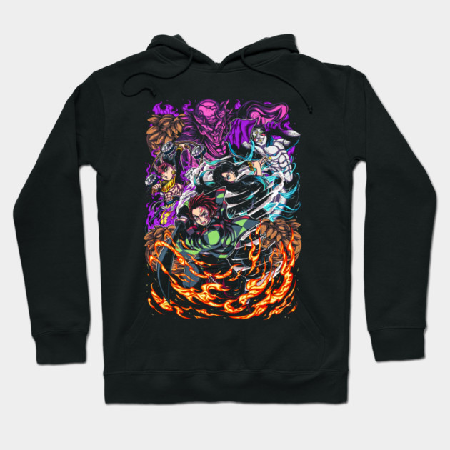 Demon Slayer Swordsmith Arc Art Hoodie by Otaku Vibes