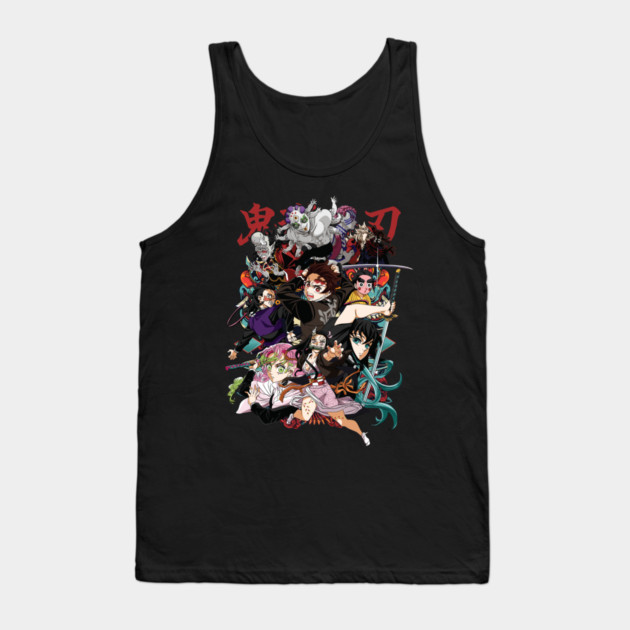 Demon Slayer Rise of the Slayers Tank Top by Otaku Vibes
