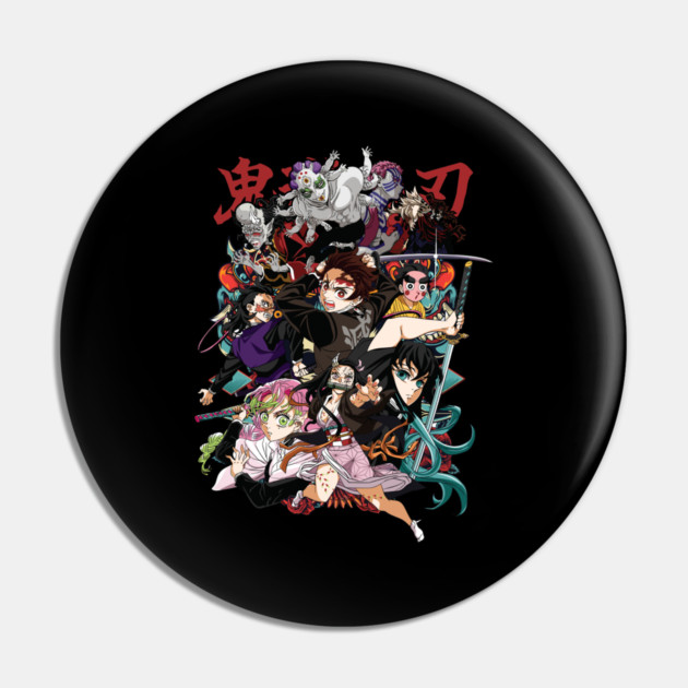 Demon Slayer Rise of the Slayers Pin by Otaku Vibes