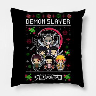 Chibi Characters - Demon Slayer Pillow