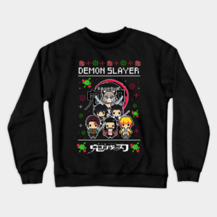 Chibi Characters - Demon Slayer Crewneck Sweatshirt