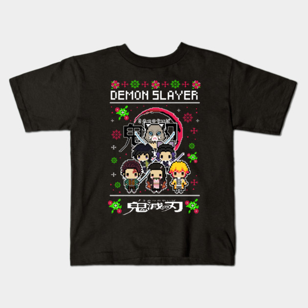 Chibi Characters - Demon Slayer Kids T-Shirt by Otaku Vibes