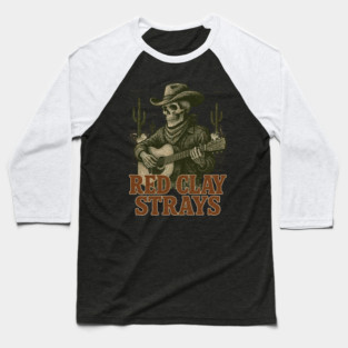 Red-Clay-Strays Baseball T-Shirt
