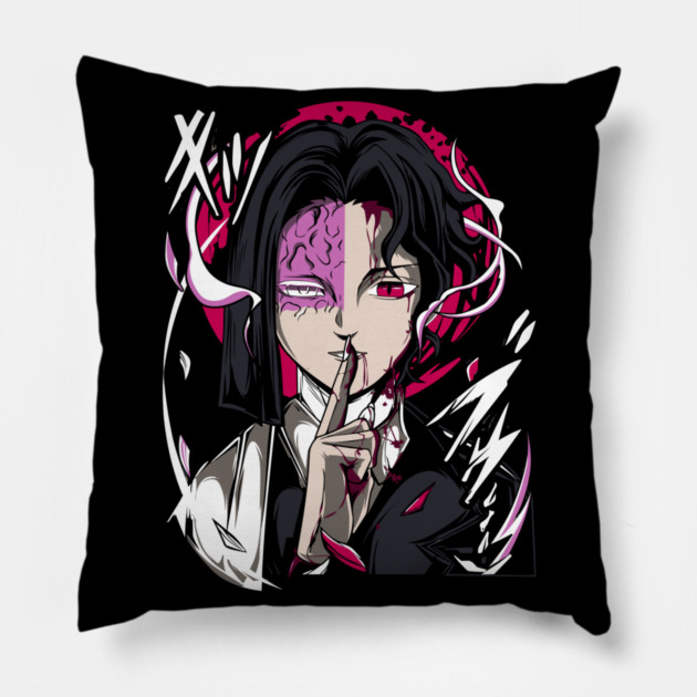 Demon Slayer Ubuyashiki vs Muzan Pillow by Otaku Vibes