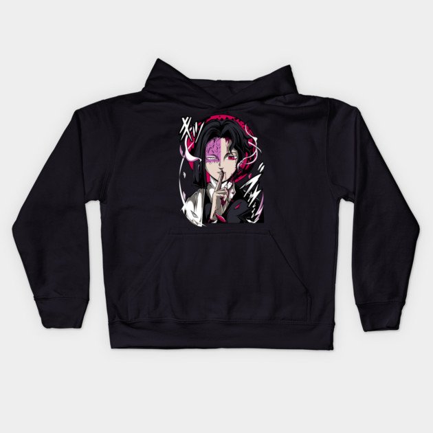 Demon Slayer Ubuyashiki vs Muzan Kids Hoodie by Otaku Vibes