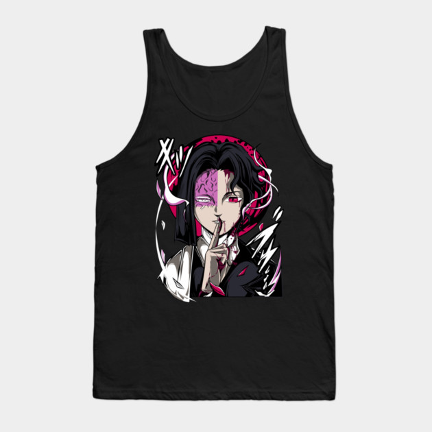 Demon Slayer Ubuyashiki vs Muzan Tank Top by Otaku Vibes
