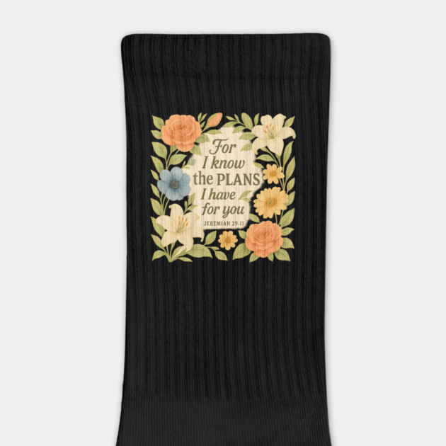 For I know The PLans I have For You Jeremiah 29:11 by Douglas's Store 3