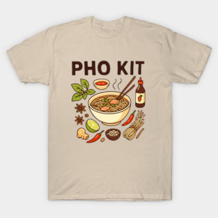 Seattle Mariners Pho Kit Vietnamese Food, Mariners Pho Kit T-Shirt