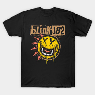 Blink-182 SIMILING FACE GRAPHIC T-Shirt