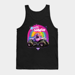 Sparke Truck of Rainbow Tank Top