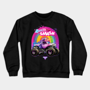 Sparke Truck of Rainbow Crewneck Sweatshirt