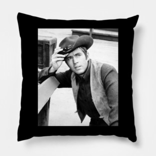 Clu Gulager the coolest cowboy Pillow