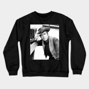 Clu Gulager the coolest cowboy Crewneck Sweatshirt