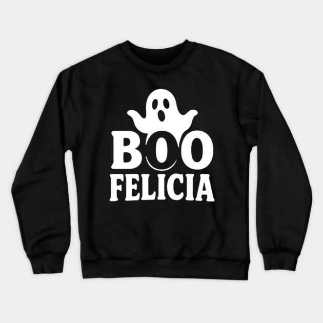 Boo Felicia Crewneck Sweatshirt by DIGITAL MERCH CREATIONS