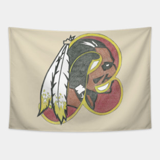 redskins Tapestry