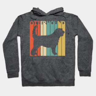 Vintage Otterhound Dog Hoodie